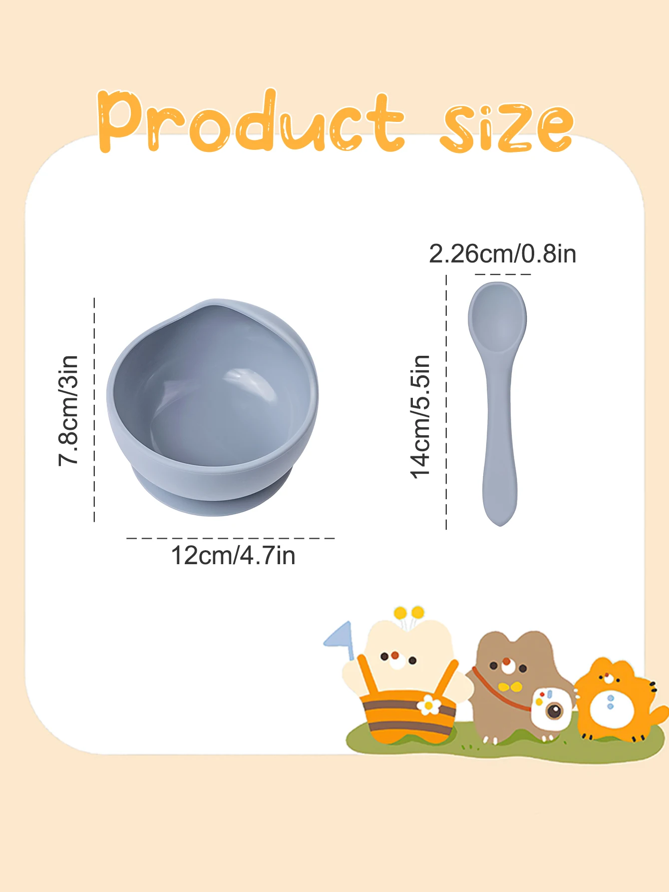 Silicone Bowl Set
