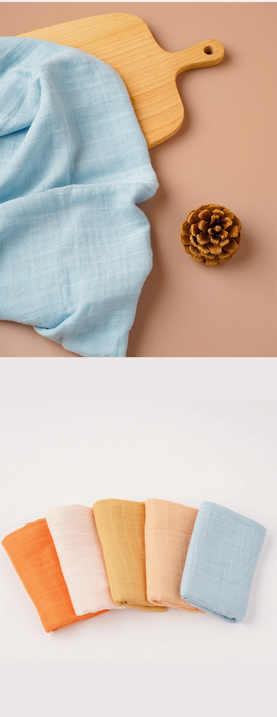 Burp Cloth Set (5pcs)