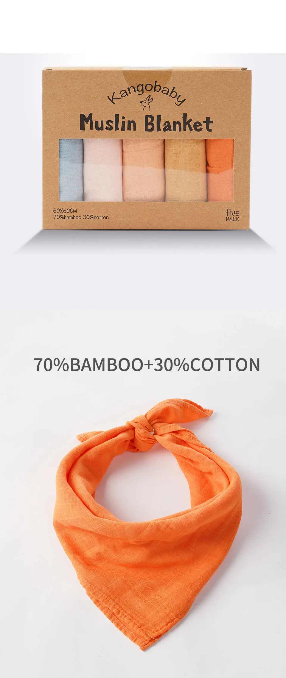 Burp Cloth Set (5pcs)