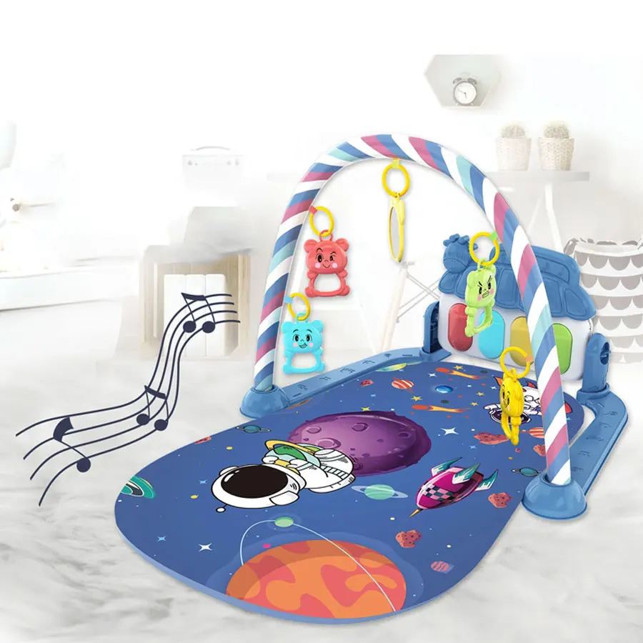 Baby Activity Gym Play Mat with Piano Keyboard