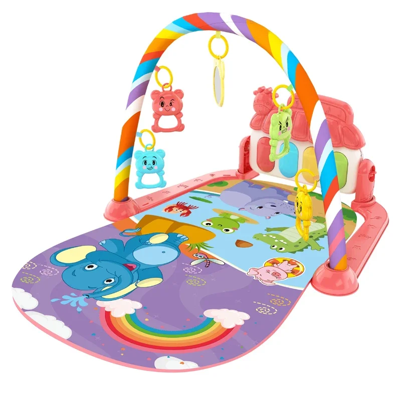 Baby Activity Gym Play Mat with Piano Keyboard