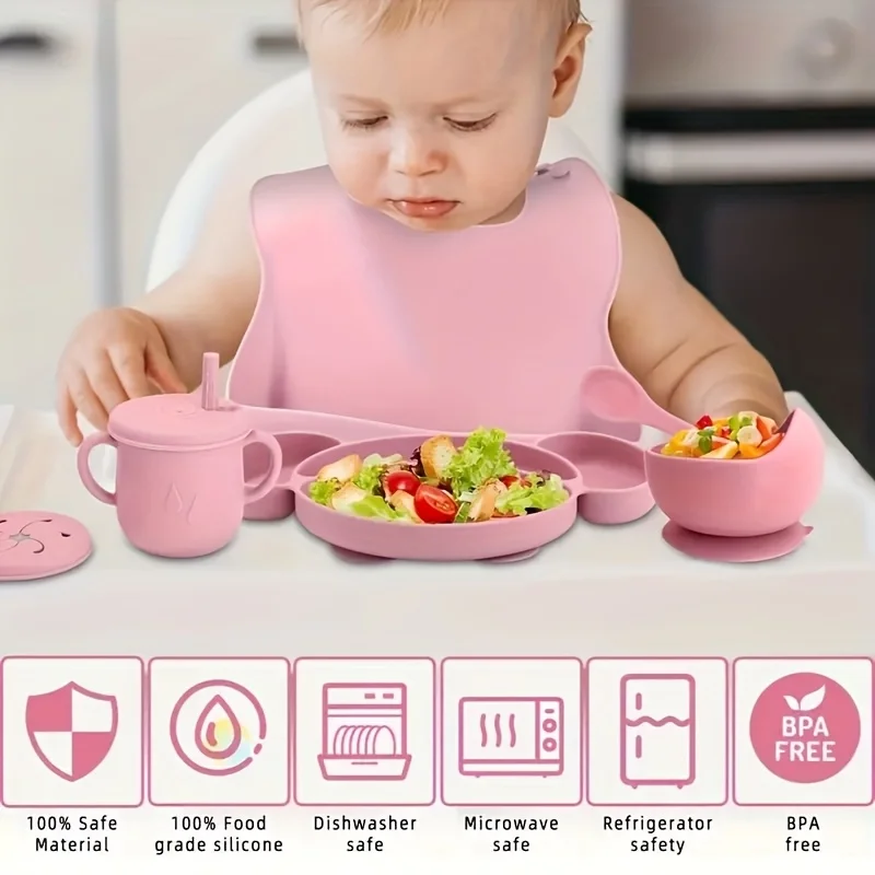 CozyHub Silicone Feeding Set