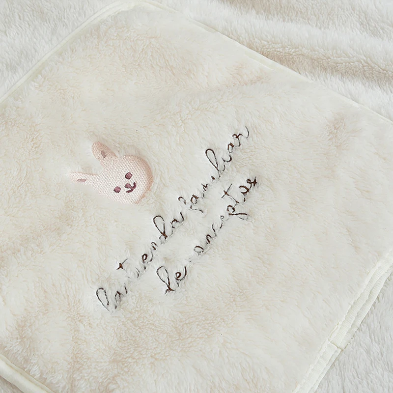 Cozy Bear Baby Plush Windproof Swaddle