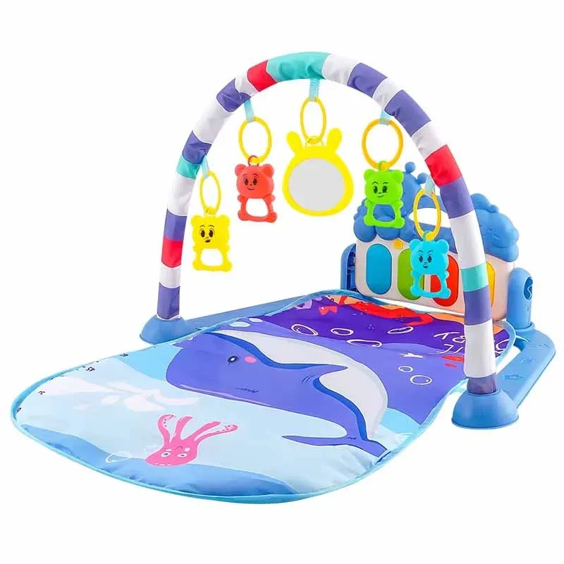 Baby Activity Gym Play Mat with Piano Keyboard
