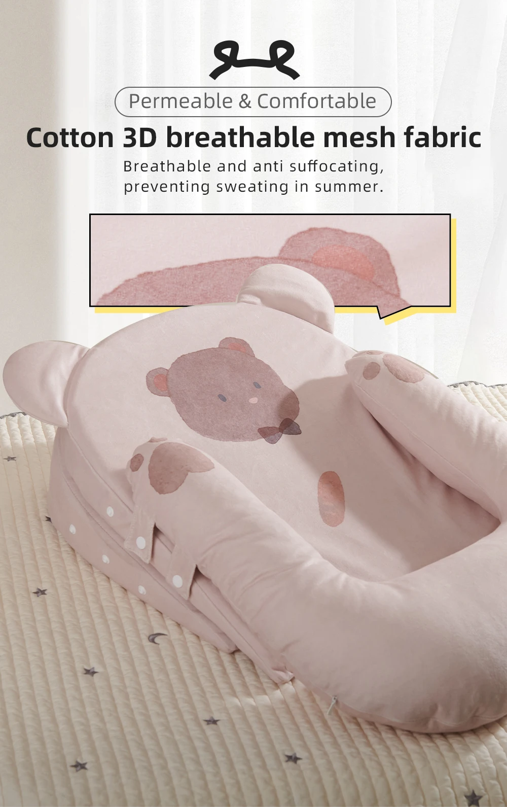 Adjustable Baby Feeding Pillow