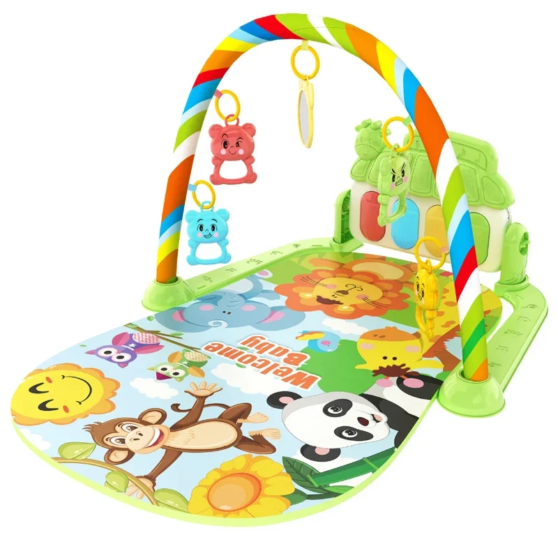 Baby Activity Gym Play Mat with Piano Keyboard