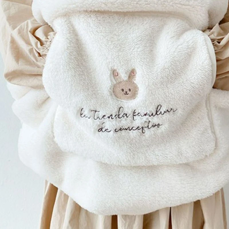 Cozy Bear Baby Plush Windproof Swaddle