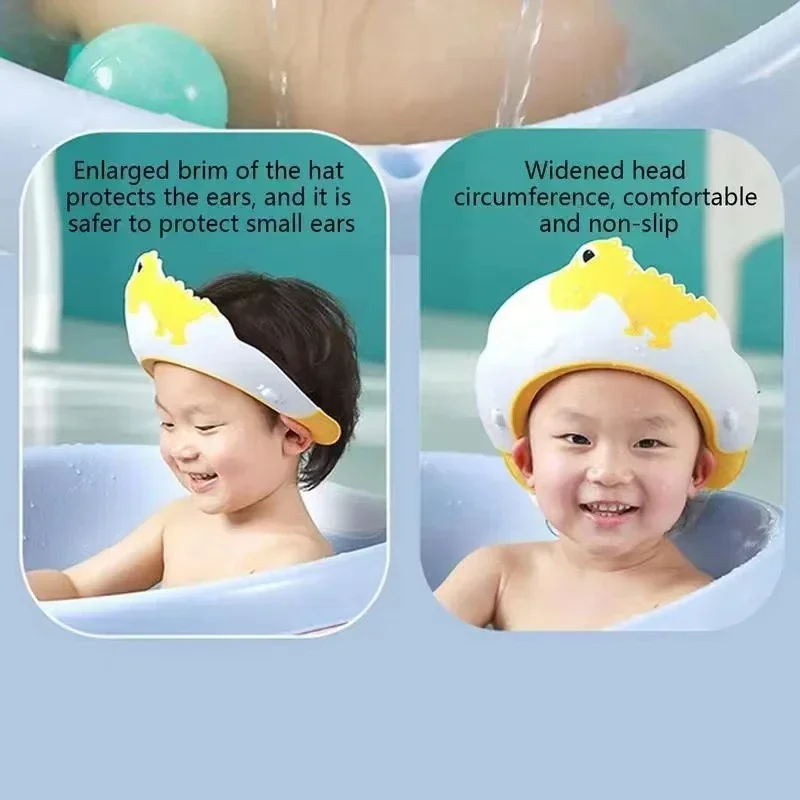 Soft Adjustable Baby Shampoo Cap