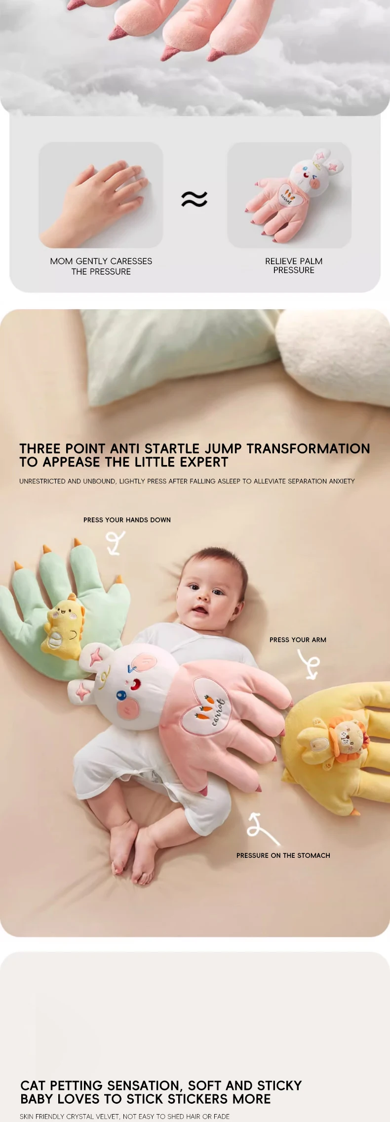 CozyHands Baby Sleep Aid