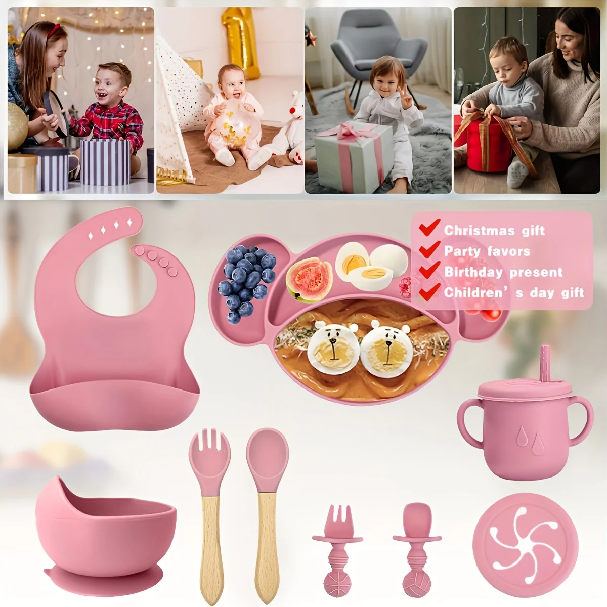 CozyHub Silicone Feeding Set