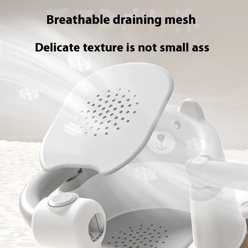 Bear-Shaped Baby Bath Seat