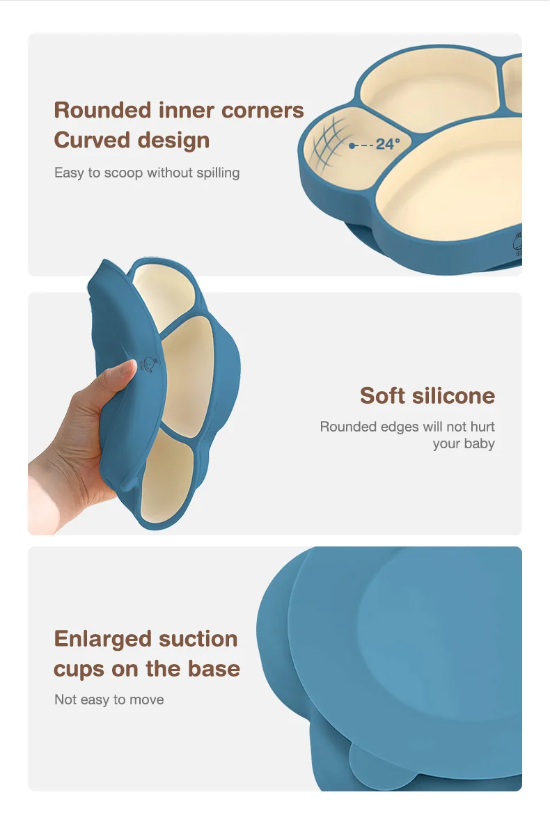 CozyHub Silicone Feeding Set