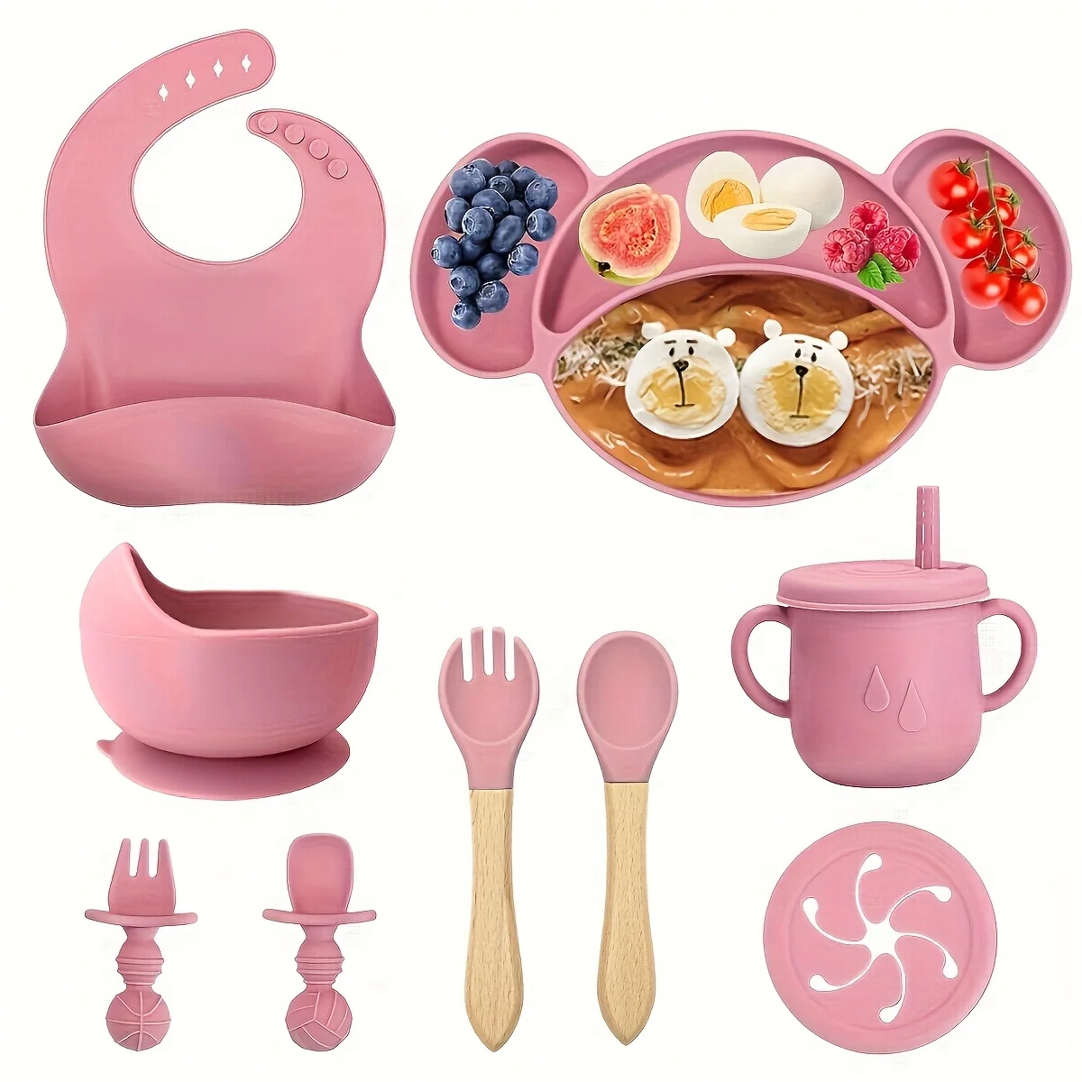 CozyHub Silicone Feeding Set