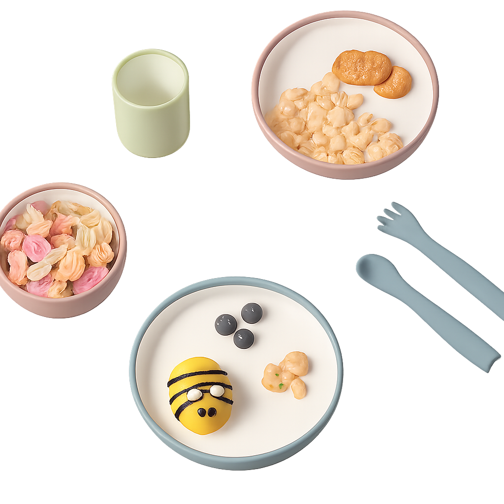 5‑Piece Silicone Feeding Collection