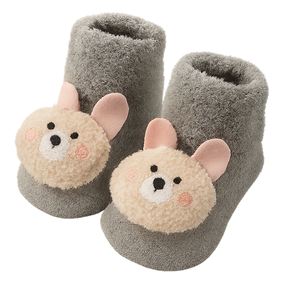 Non‑Slip Bear Socks