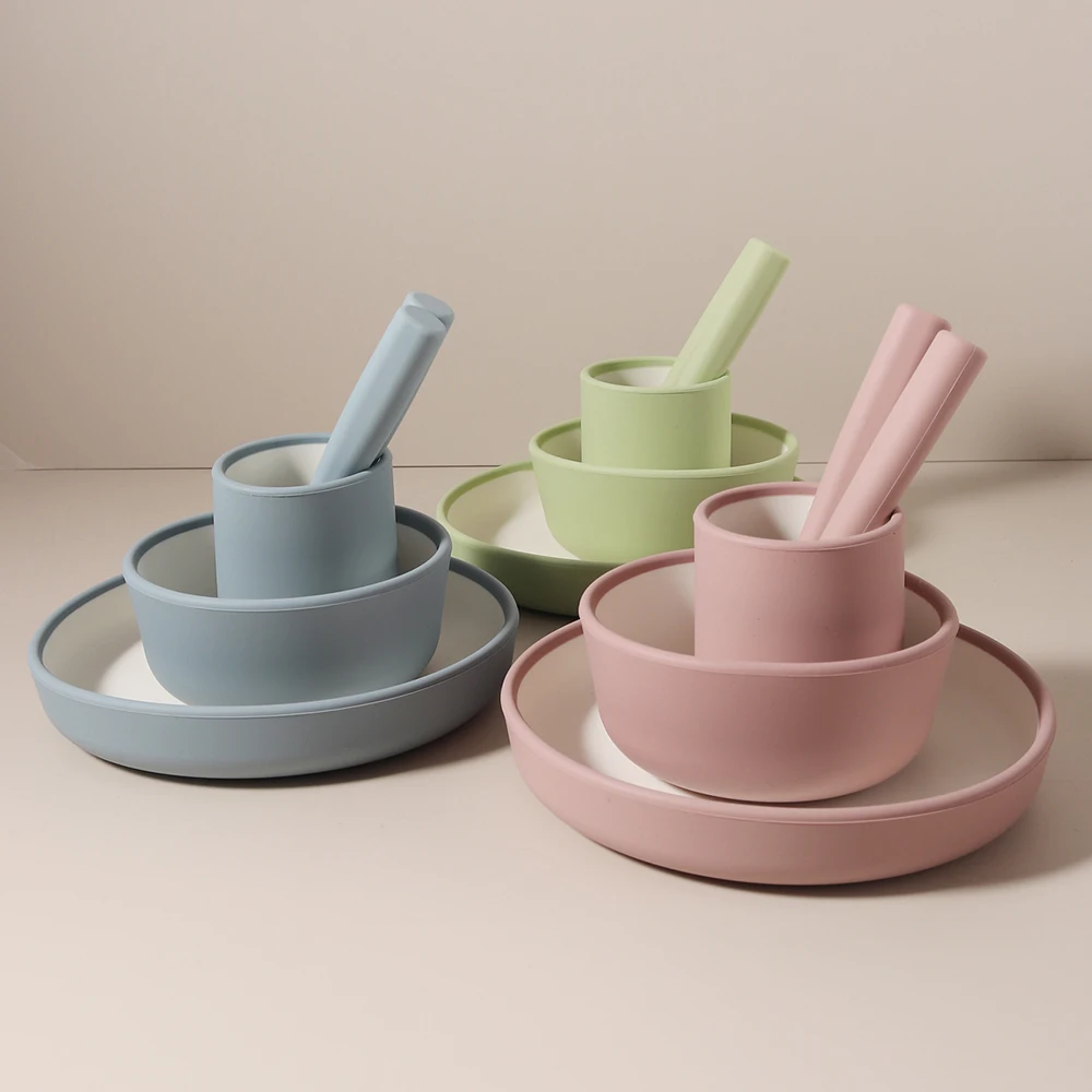 5‑Piece Silicone Feeding Collection