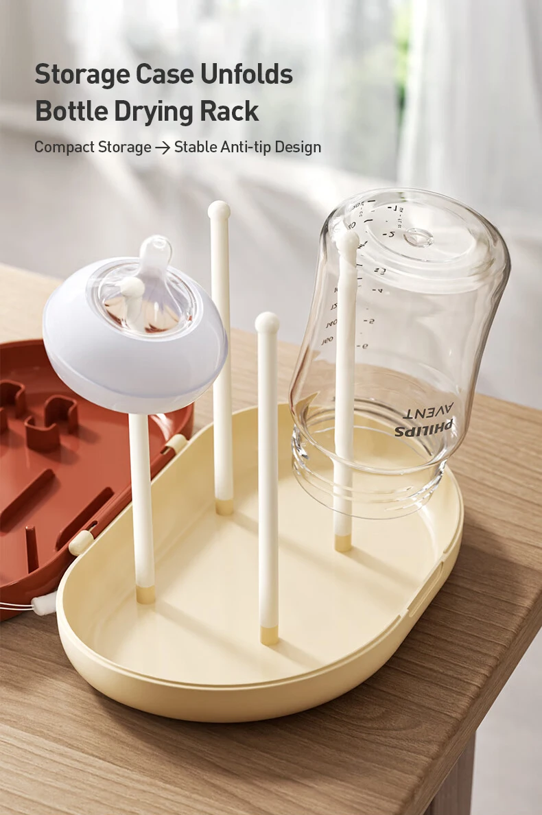 Philips Avent Baby Bottle Brush Bottle Cleaning Travel Set 7 In 1