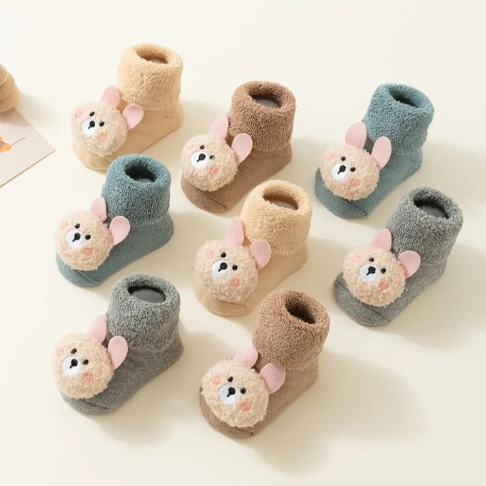 Non‑Slip Bear Socks