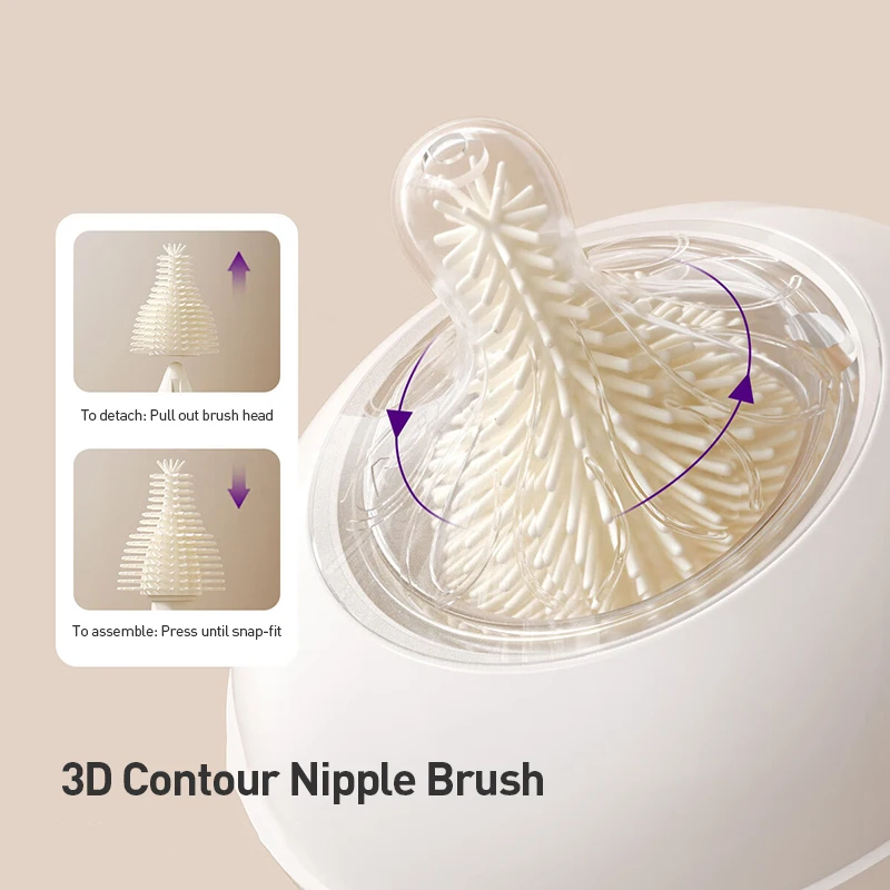 Philips Avent Baby Bottle Brush Bottle Cleaning Travel Set 7 In 1