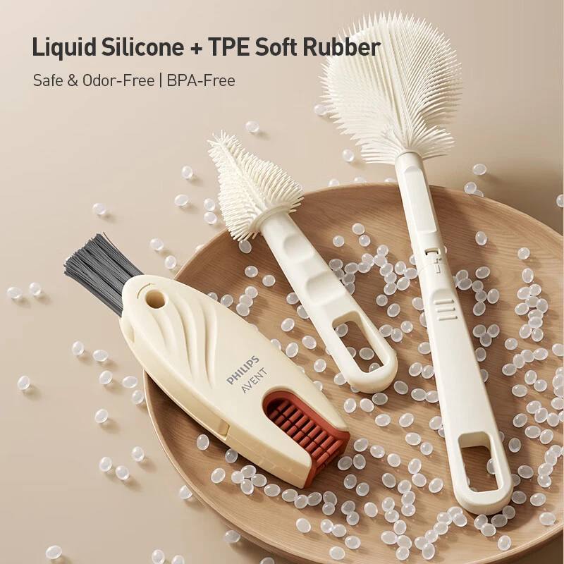 Philips Avent Baby Bottle Brush Bottle Cleaning Travel Set 7 In 1