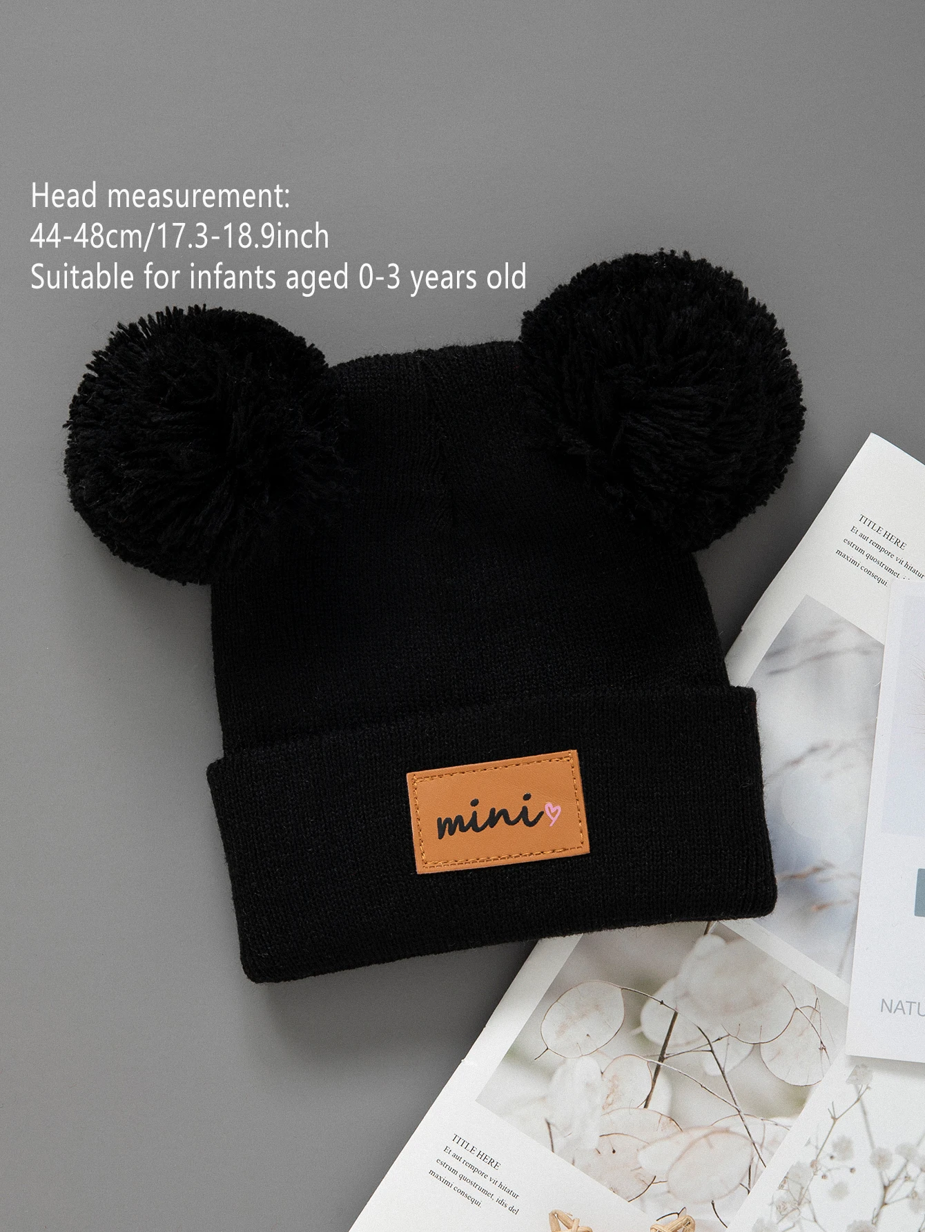 LittleSnow Knit Beanie 3‑Pack