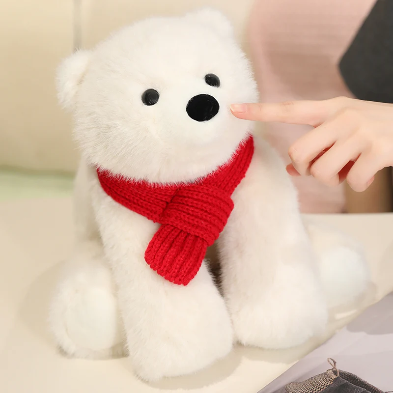 SnowSnuggle Polar Bear Plush