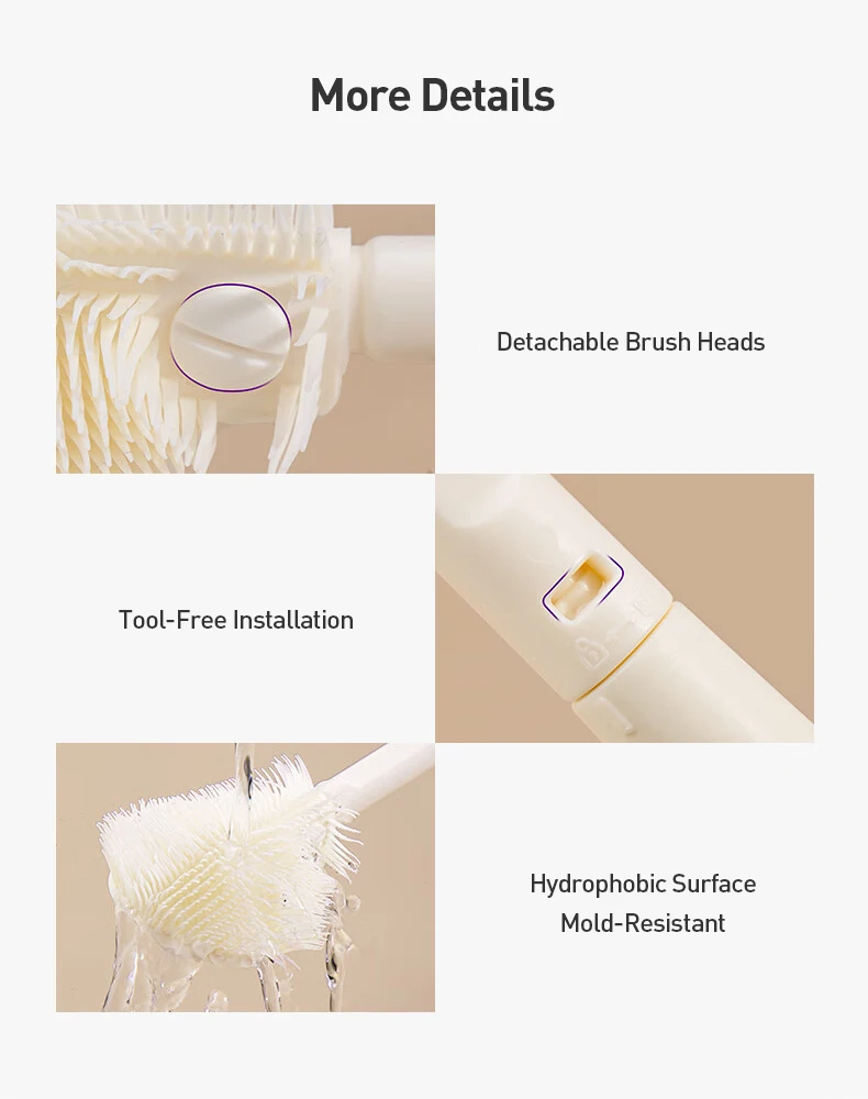 Philips Avent Baby Bottle Brush Bottle Cleaning Travel Set 7 In 1