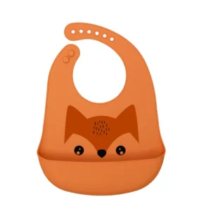 Silicone feeding bib
