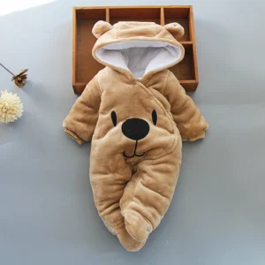 CozyBear Winter Snuggle Romper