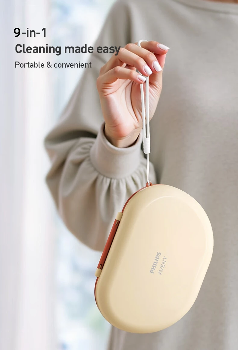 Philips Avent Baby Bottle Brush Bottle Cleaning Travel Set 7 In 1