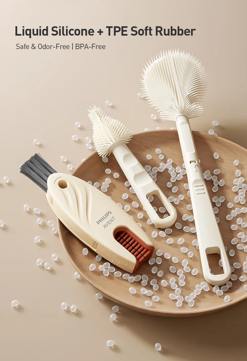 Philips Avent Baby Bottle Brush Bottle Cleaning Travel Set 7 In 1