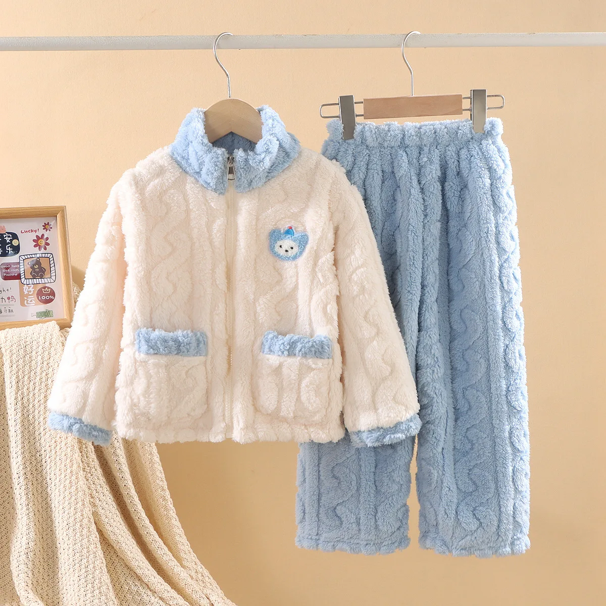 MoonMuffin Coral Fleece Sleepwear