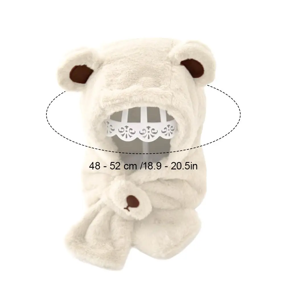 Teddy Bear Plush Hat