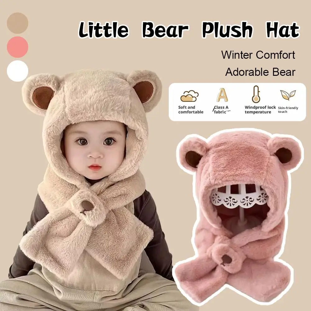 Teddy Bear Plush Hat
