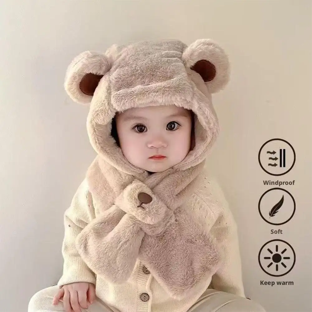 Teddy Bear Plush Hat