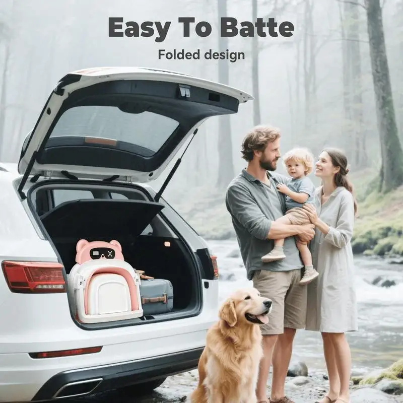 Foldable Baby Bath Tub with Temp Monitor