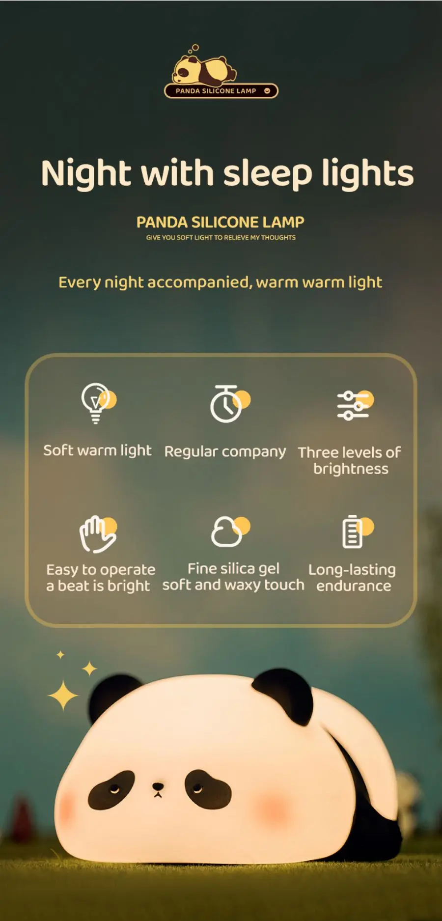 LED Night Light Kids Baby