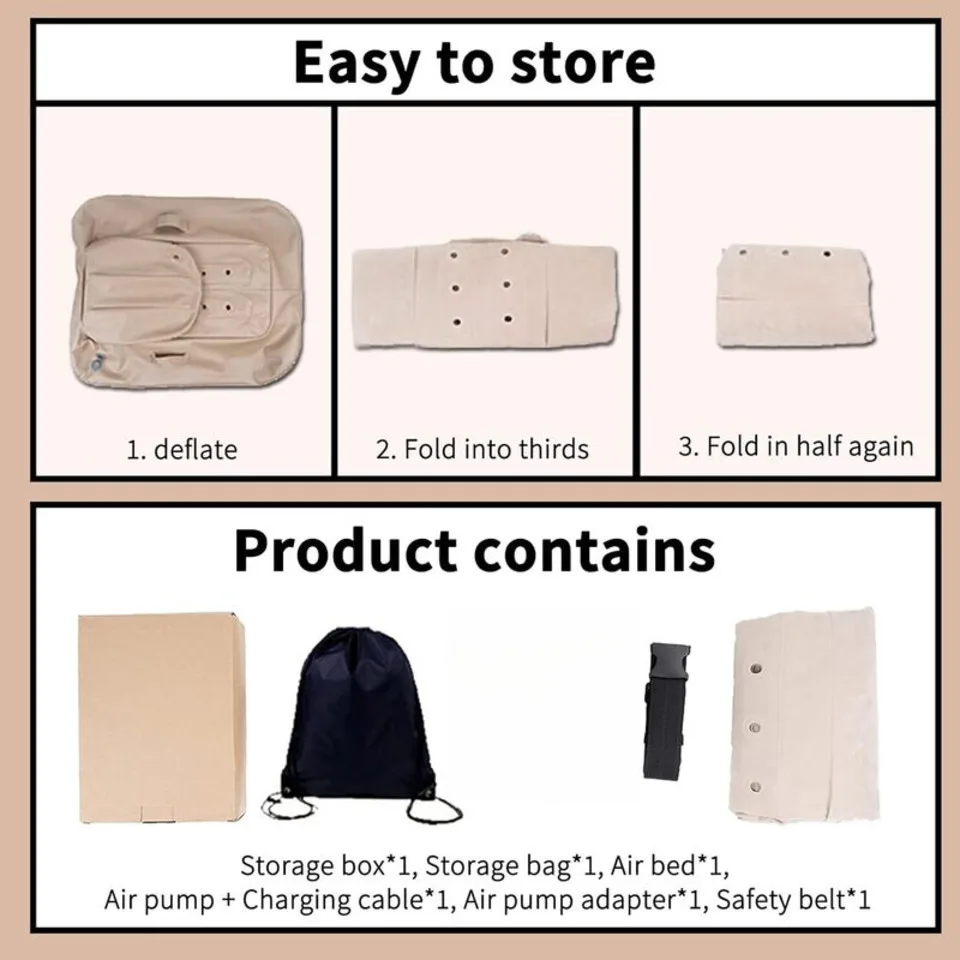 Baby Car Inflatable Mattress