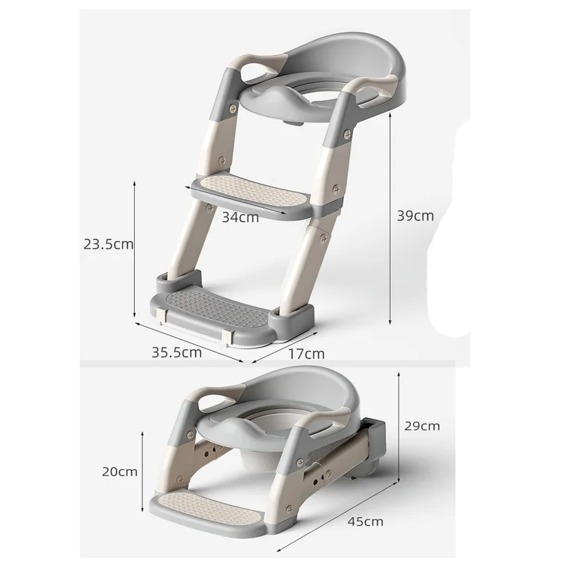 Toddler Toilet Training Step Stool Seat