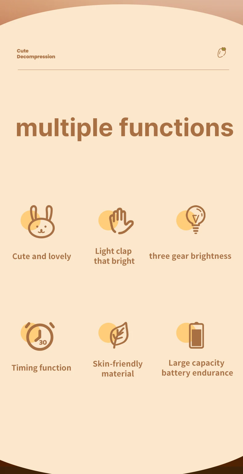 LED Night Light Kids Baby