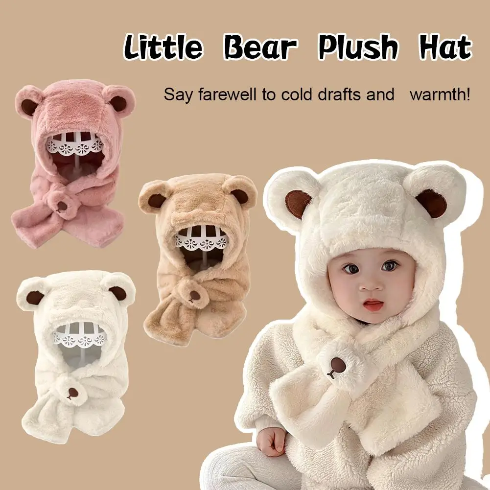 Teddy Bear Plush Hat
