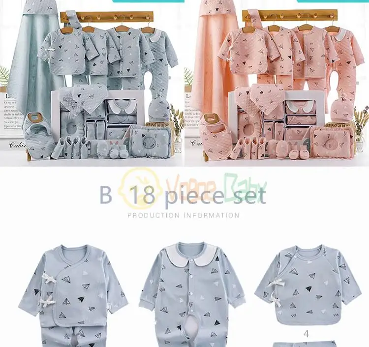 Newborn Baby Clothes Set 18/22pcs