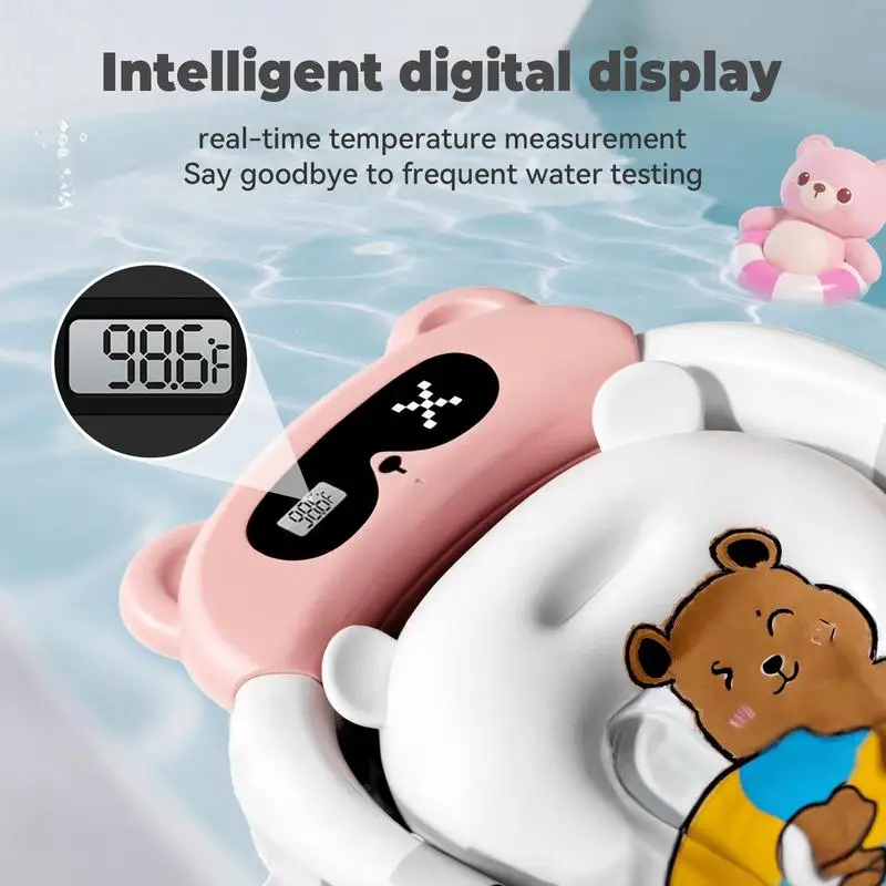 Foldable Baby Bath Tub with Temp Monitor