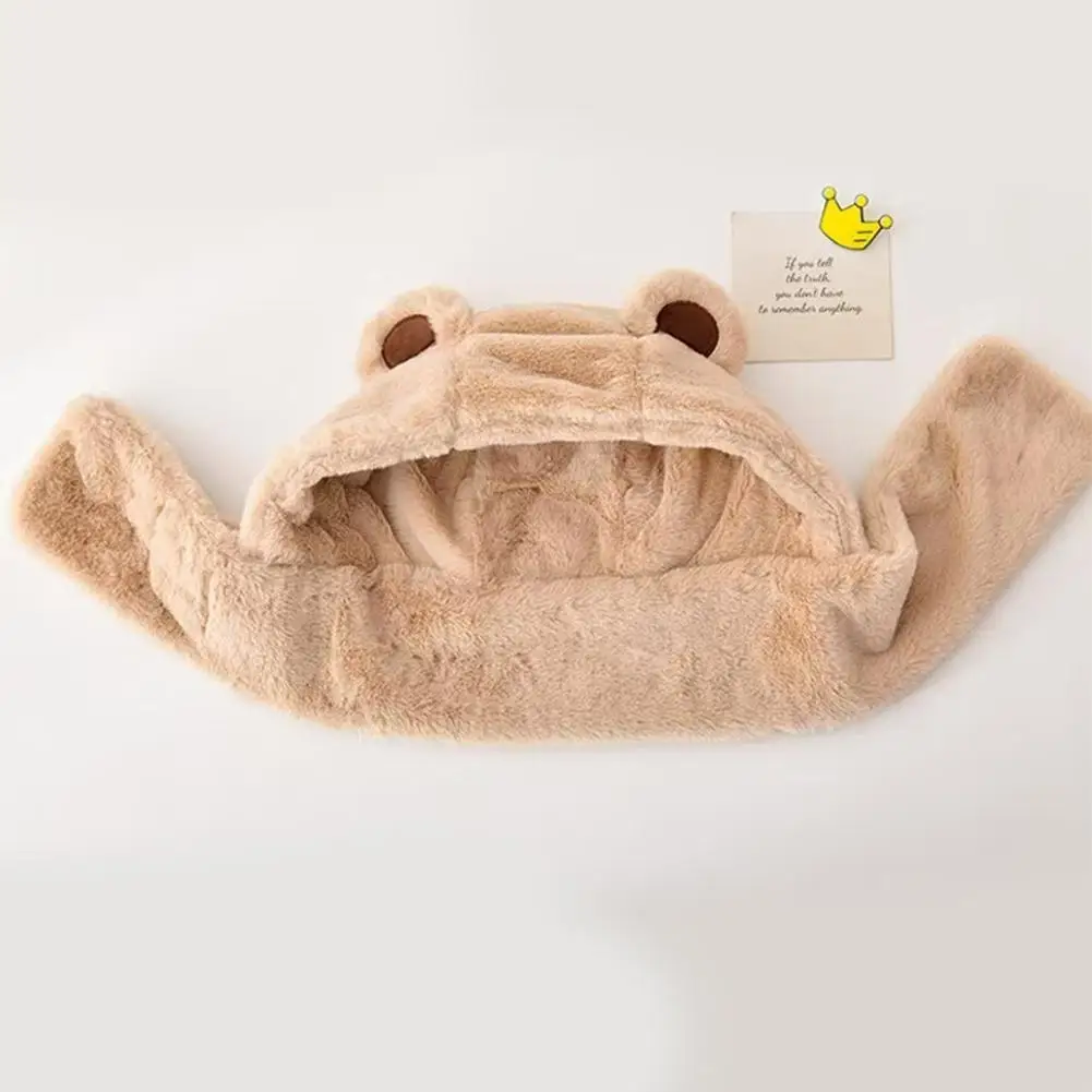 Teddy Bear Plush Hat
